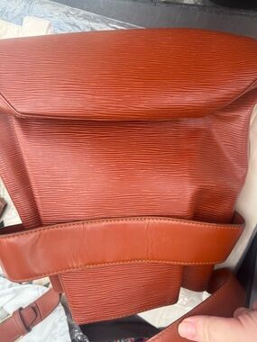 Louis Vuitton Red Epi Leather Bag